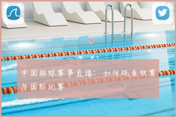 中国排球赛事直播：如何观看联赛与国际比赛